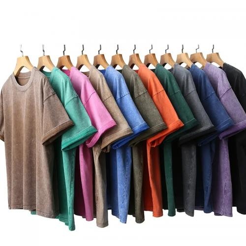 Vintage Oversized T Shirts Personalized Custom Loose Vintage T-shirt