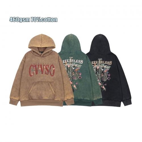 460gsm cotton custom pullover oversized washed heavy weight men embossed hoodie        