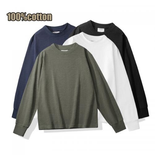 custom polyester  washed standing top loose casual unisex pullover sweatshirt and hoodie        