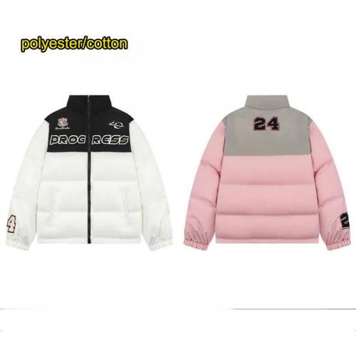 Custom Waterproof Cotton Sherpa Vest Stand Collar Latest Design Puffer Jacket Men High Quality        